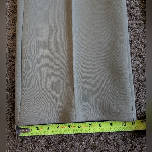 NWT Nike Tech Green Wide-Leg Pleated Fleece Pants Men's S - Picture 7 of 11